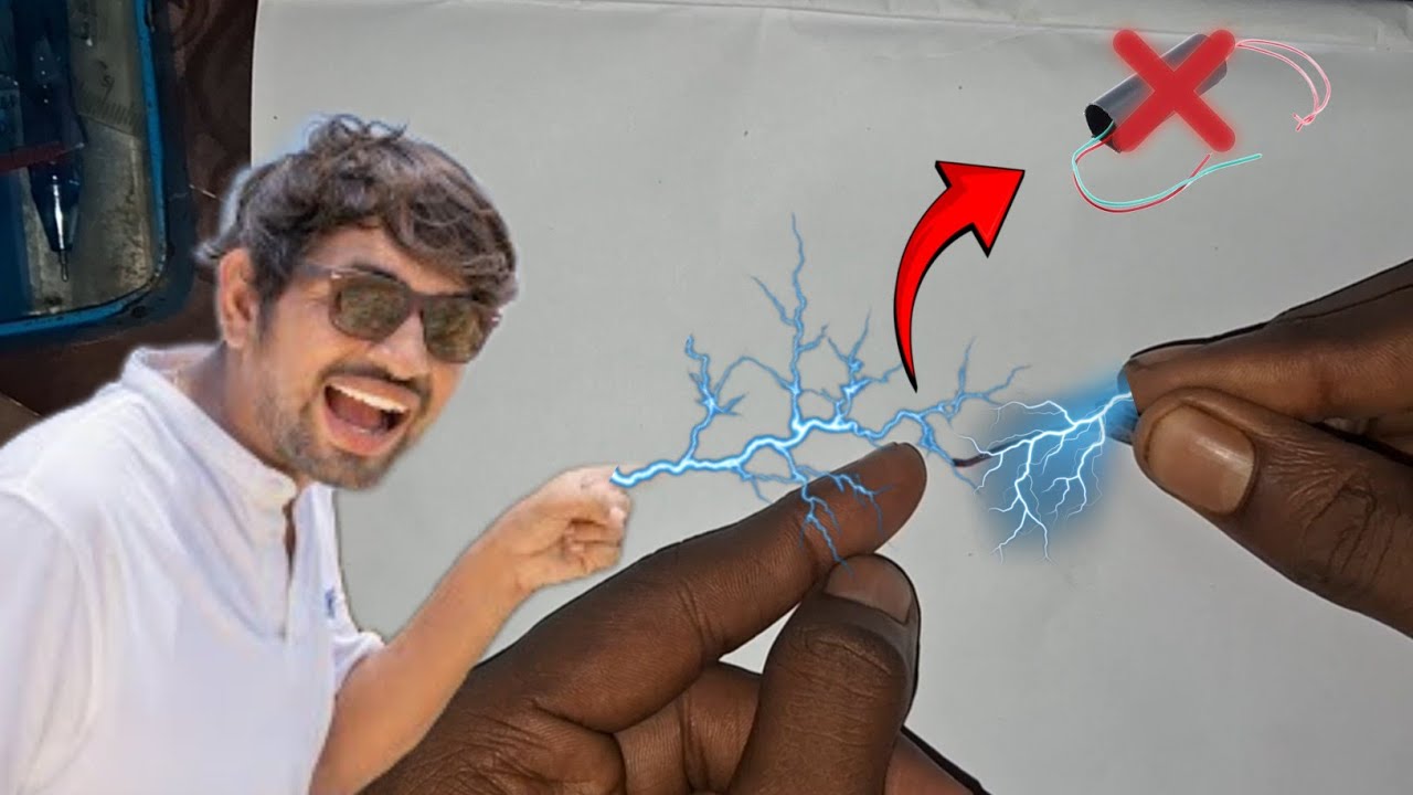 Electric Man Kaise Ban sakte hain😈🔥 || Lighter spark