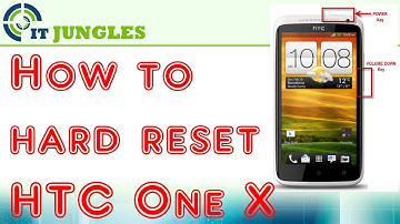 How to Hard Reset HTC One X Back to Factory Default Settings