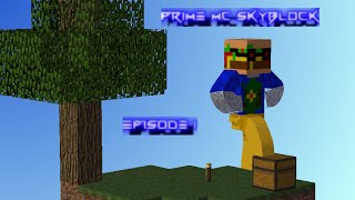 PrimeMC Skyblock- I'm Back! [Episode 1]