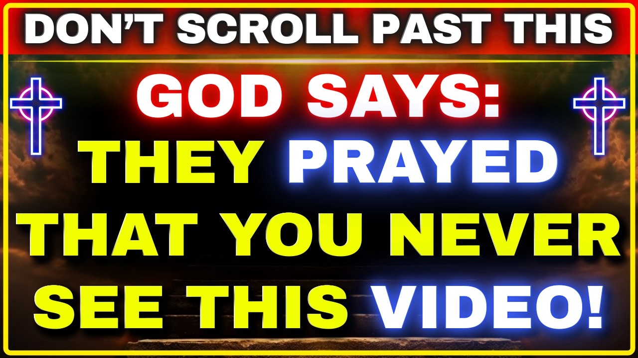 СЕГОДНЯ БОГ ГОВОРИТ: Враг надеялся, что вы пропустите это — не листайте дальше 😱 | Послание Бога ...