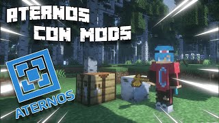 Cómo HACER un SERVIDOR ATERNOS con MODS 2025 | CoraLeon24
