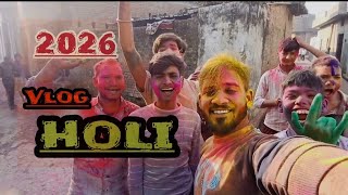 Ajj holi hai dil khush hua /___#holivlog #bilock #anshult20 #t20 #anshulvlog #viralvlog  #viral 