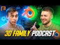    blender 3d        adobe  3d family podcast 1