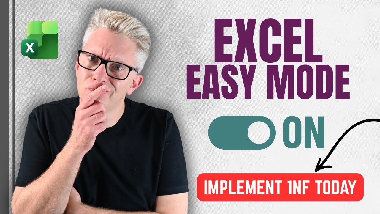 Упростите работу с Excel, внедрив первую нормальную форму.