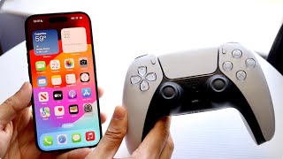 How To Connect PS5 Controller To iPhone 15/iPhone 15 Pro!