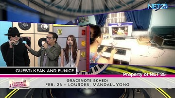 KEAN CIPRIANO & EUNICE NET25 LETTERS AND MUSIC Guesting Part 1