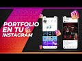 Como hacer un portafolio de diseador en instagram  vende ms