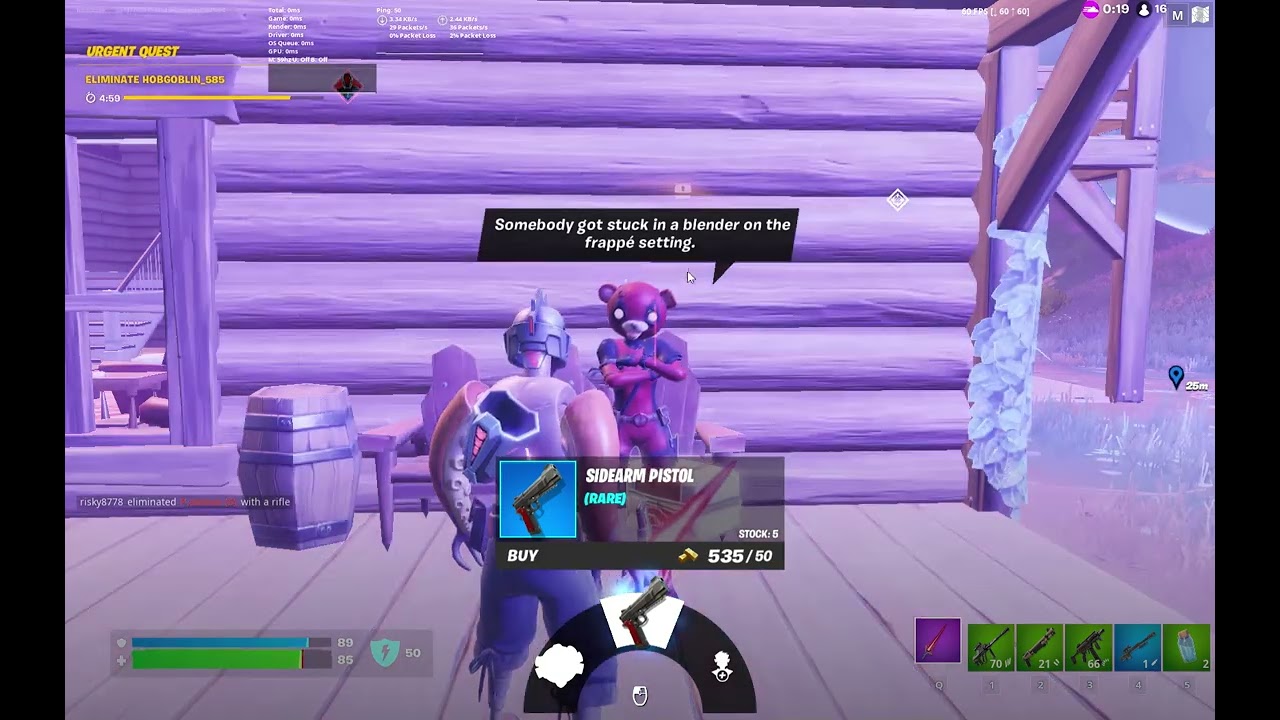 Cuddlepool and Snap secret dialogue | Fortnite