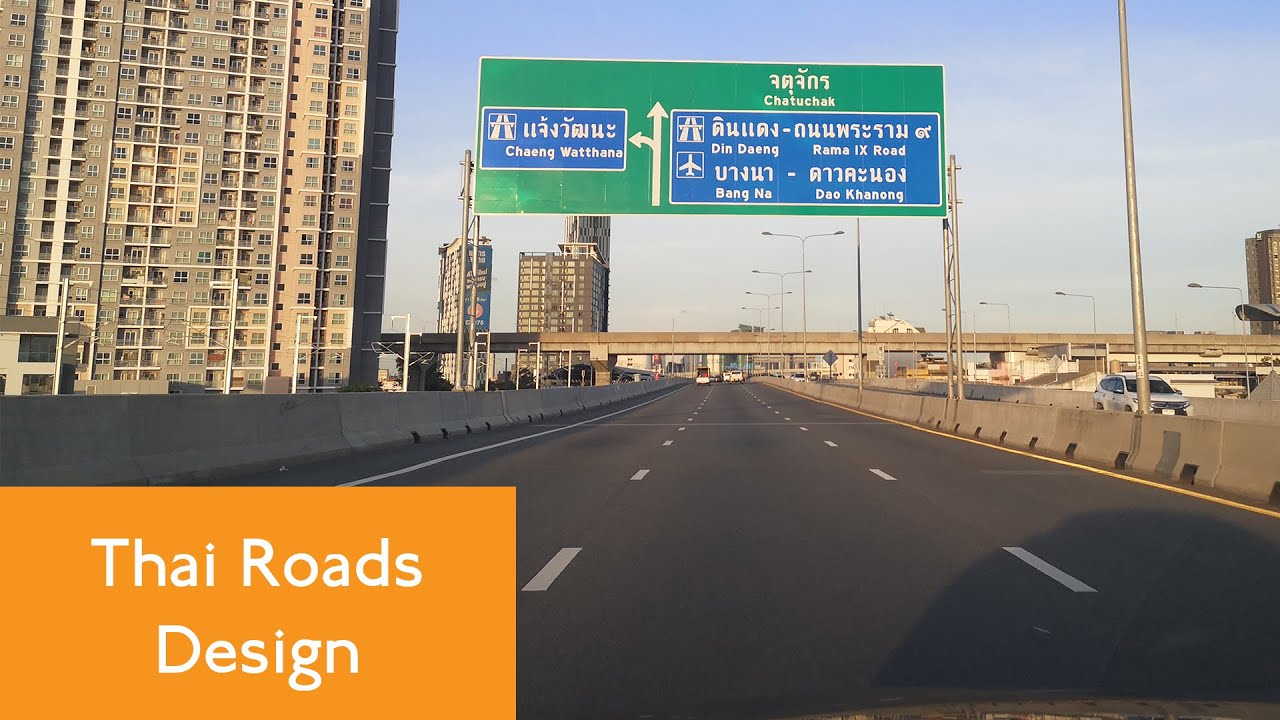 Thailand Roads Design Influences