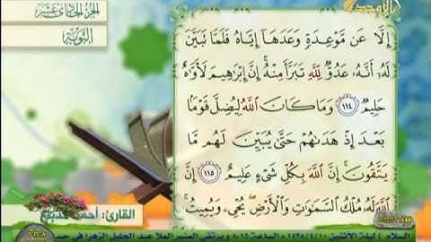 الجزء الحادي عشر 11 - القارئ احمد الدباغ