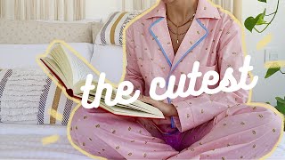 DIY Pyjamas Set | How I made the cutest pj's because I needed | sewing pyjamas at home | LucyaSews