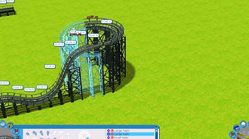 Roller Coaster Tycoon 3 | Basic Coaster Tutorial