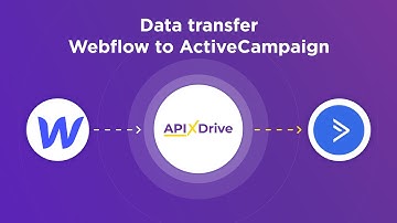 Webflow and ActiveCampaign Integration | How to Get Data New from Webflow to ActiveCampaign