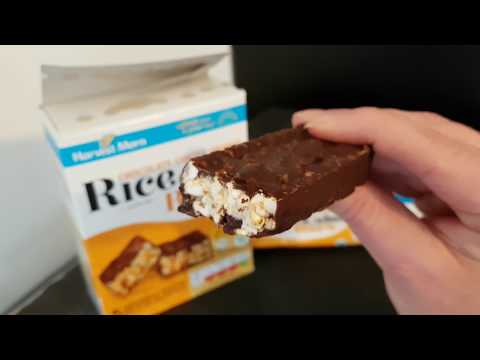 ALDI Harvest Morn Chocolate Coated Orange Rice Cake Bars (5x18g)