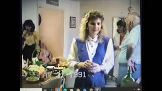 1991, March 31st - Easter @ 3416 Burrell Drive - Inside Kitchen - Part 2