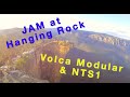 PEACENIK AT HANGING ROCK: Ambient Outdoor Impro. Volca Modular, NTS-1, Cycling Gloves, GREAT VIEW!