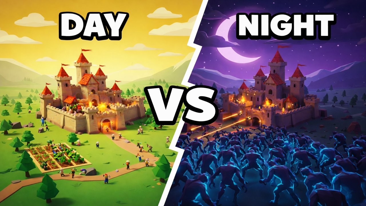 Building the Perfect Castle to Survive the Night in Becastled!