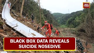 Shocking Revelation: China Jet Crash That Killed 132 Fliers Was Intentional, Suggests Black Box Data