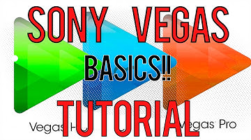 How to: Edit with Sony Vegas Pro (BASICS)!! 2016 Making A Basic Video