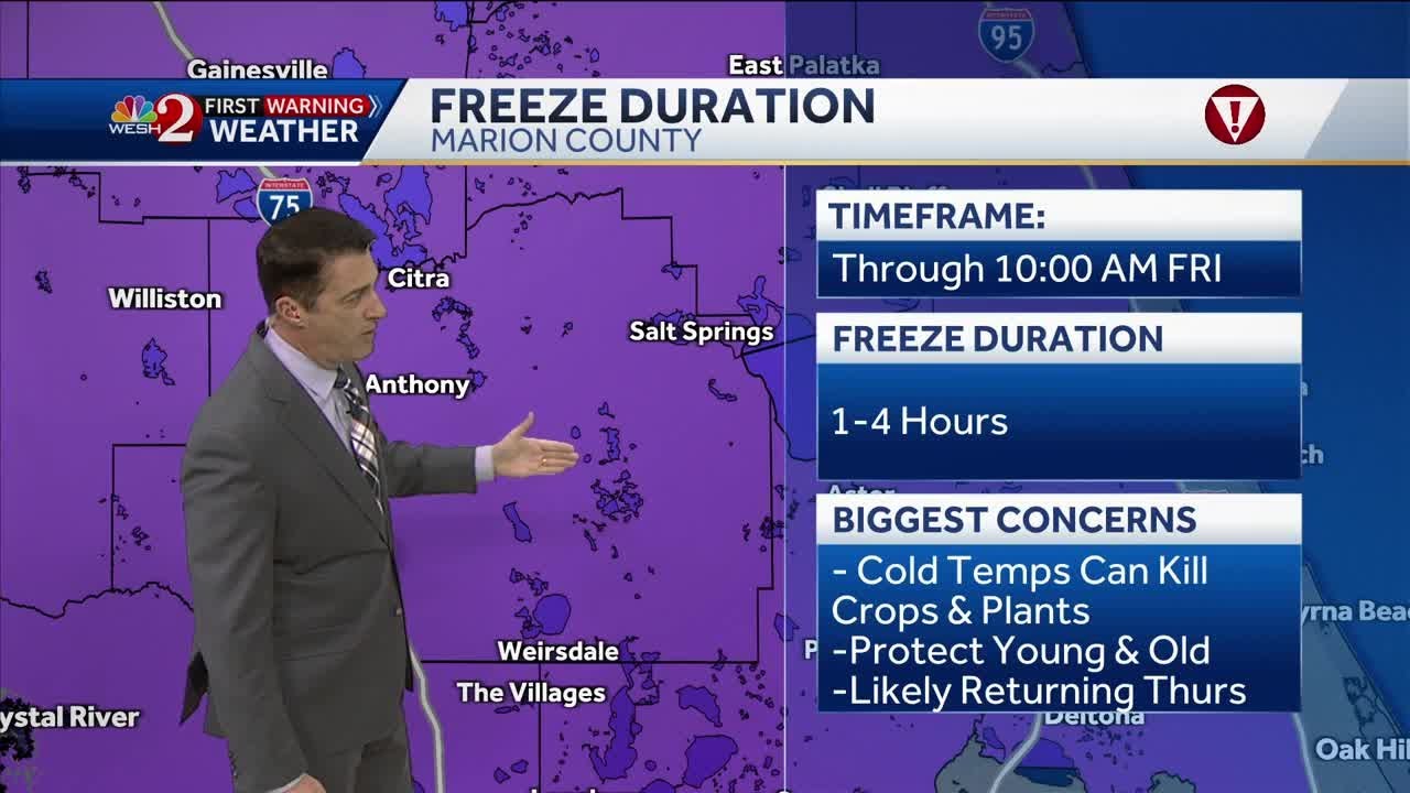 Are we still in Florida? Why is it so cold?