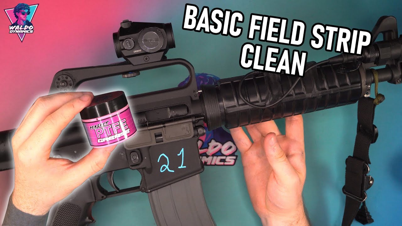 Как смазывать и обслуживать страйкбольный GBBR