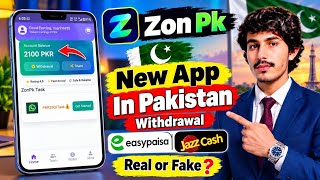 Zon Pk New App in Pakistan in 2026 | Online Kaam Real or fake | Honest Review  screenshot 2