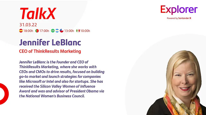 Explorer Talkx: Jennifer LeBlanc (1st part: TalkX)