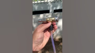 Pressure Washer Down Stream Injector