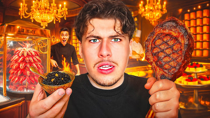J'AI TESTÉ LE MEILLEUR BUFFET À VOLONTÉ DU MONDE !