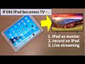Turn Your Old iPad into a Portable TV Screen: Watch Live and Record Videos!