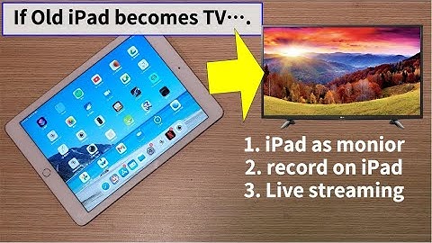Turn Your Old iPad into a Portable TV Screen: Watch Live and Record Videos!