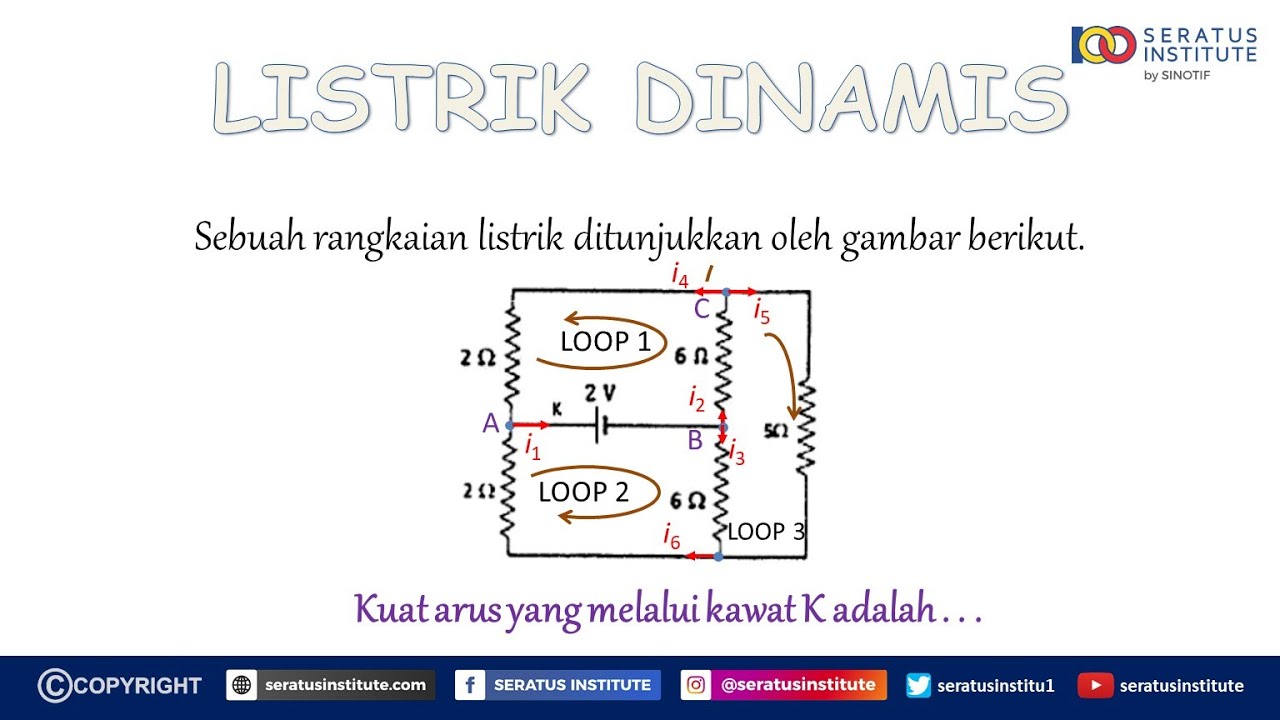 SBMPTN Fisika 2015 No 27 Listrik Dinamis (Hukum Kirchoff) - YouTube