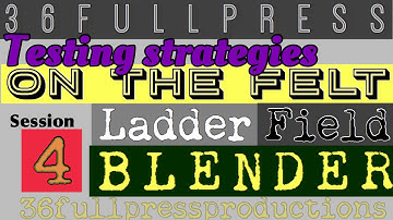 Winning CRAPS Strategies (BLENDER LADDER AND THE FIELD)Testing Series 3 Session 4