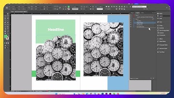 Adobe InDesign Layers Panel