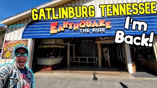 Gatlinburg Tennessee is CRAZY This Time of Year - Strip Madness & Earthquake