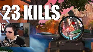 SHROUD - Returns To Apex Legends With 23 Kill Bomb!   Part 1