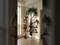 Nature Meets Storage: Amazing Tree Bookshelf DIY #bookshelf #walldecor #diyideas #shorts