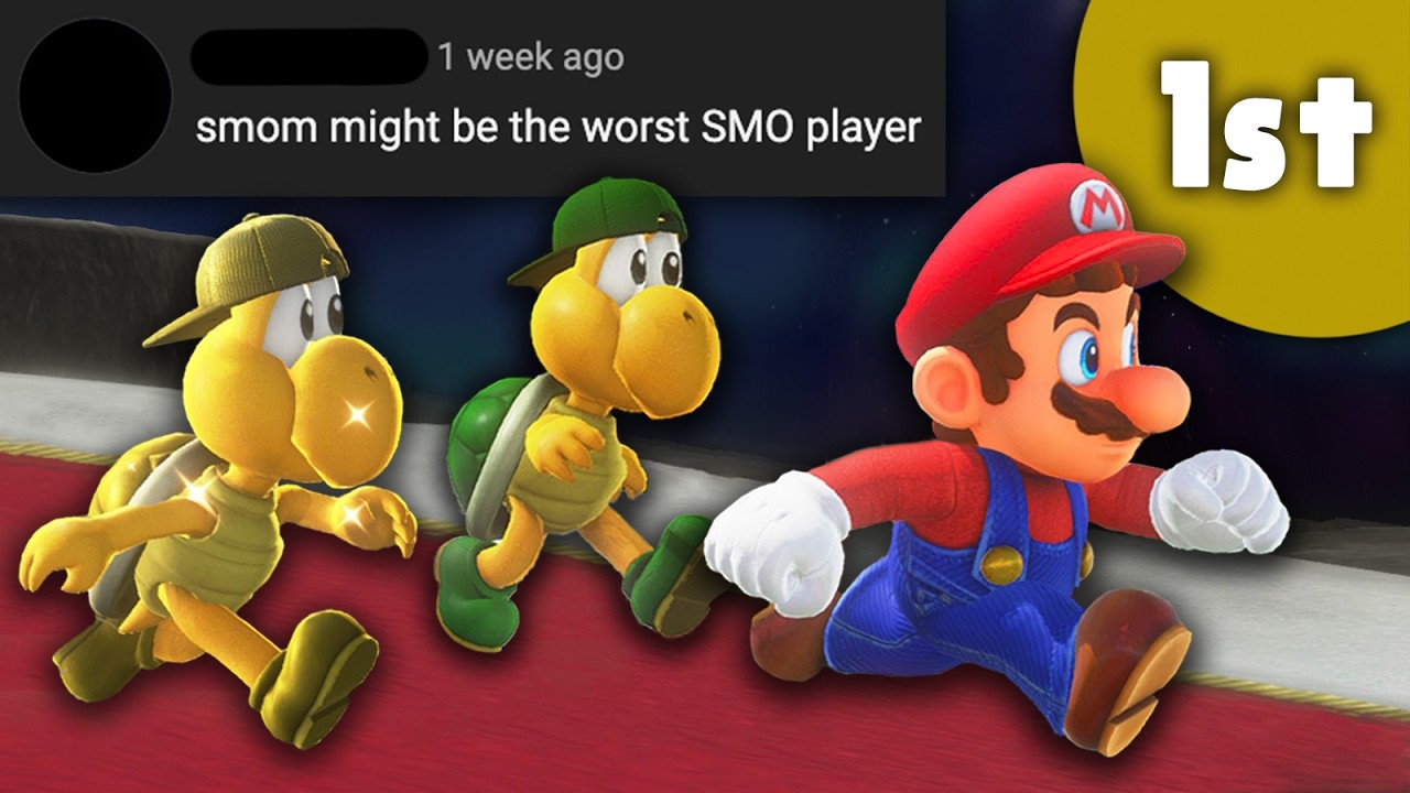 Some guy said I was the worst at Super Mario Odyssey. I proved him wrong.