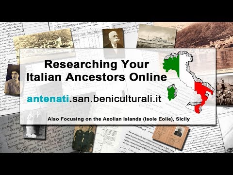 Finding Your Italian Ancestors Online at antenati.san.beniculturali.it