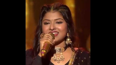 in aankho ki masti song Arunita special Indian idol