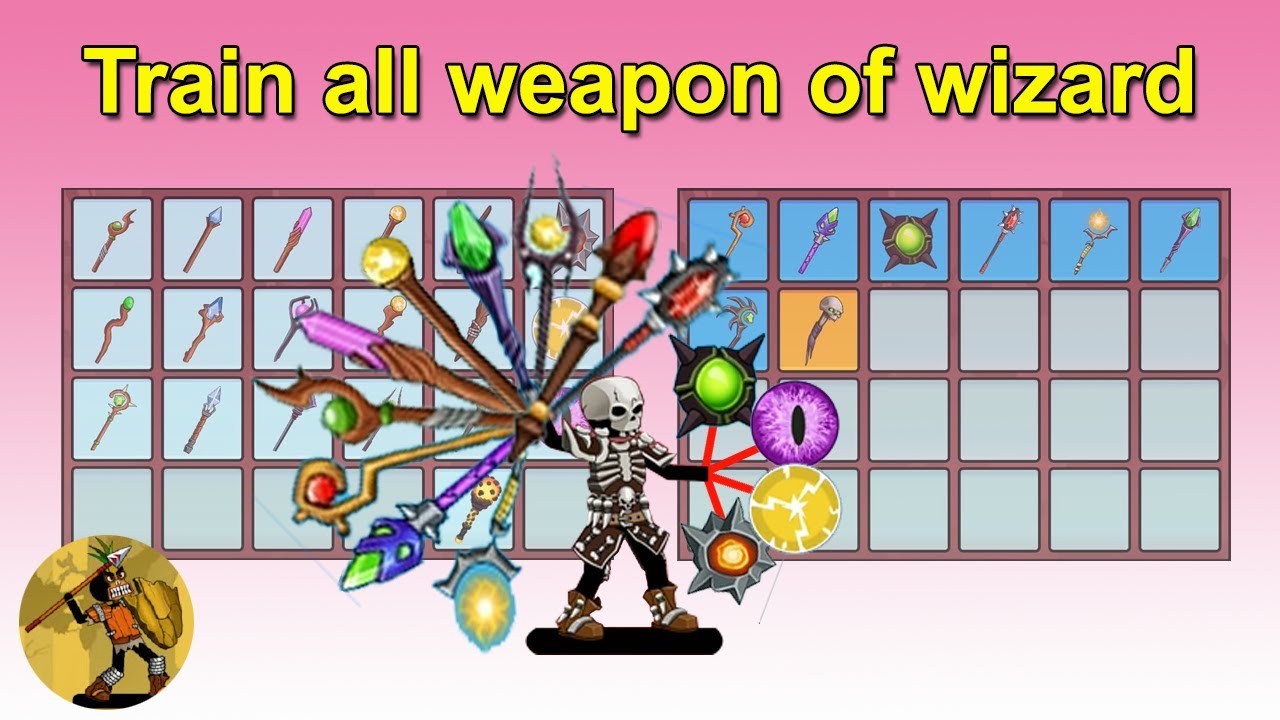 The archers 2_Train all weapon of wizard