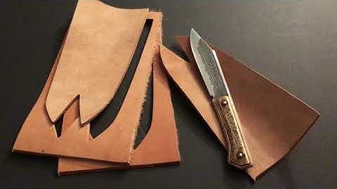 Seax Sheath-Making With a 12-ton press!