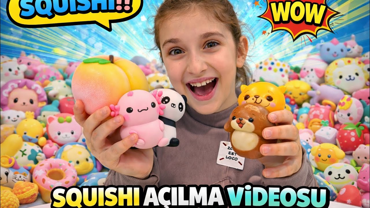 Squshi açılma videosu | Squshi