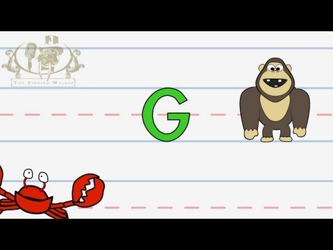 write-the-letter-g-|-alphabet-writing-lesson-for-children-|-the-singing-walrus