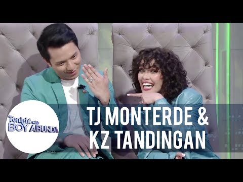 KZ Tandingan reveals that she had her own plans to ask for TJ's hand in marriage | TWBA