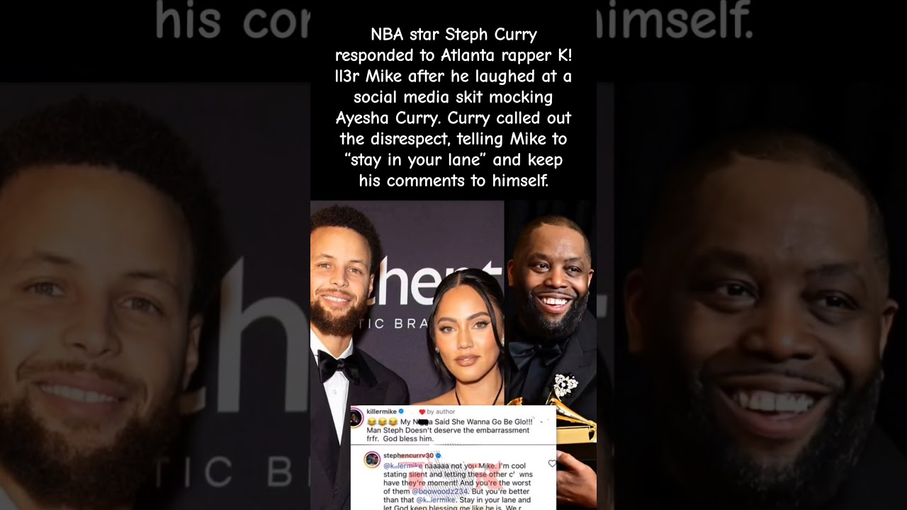 Steph Curry SHUTS DOWN K!ll3r Mike for Mocking Ayesha! 