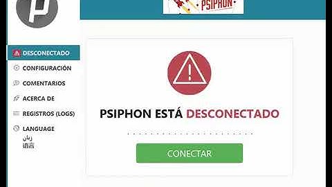 Configurar Psiphon para saltarse restricciones en Internet