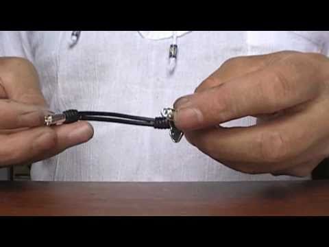 How to make SKULL Men Leather Bracelet B-153
