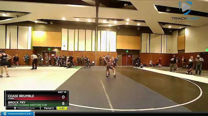 MS BOYS 114 Brock Fry Western Colorado Wrestling C...