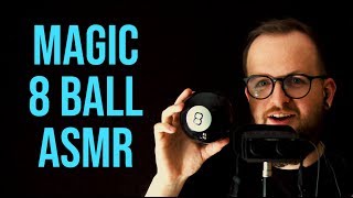 🖤HD BINAURAL MALE ASMR🖤 8 Ball ASMR - Sloshing, Tapping, Whispering and Softly Speaking ASMR Male